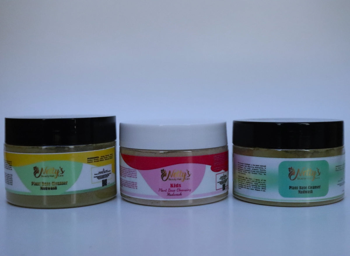 Shampoo Powder Mud wash