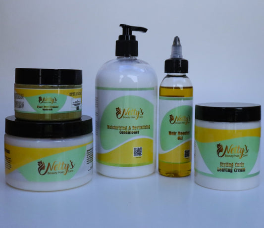 Moisturizing & Growth Hair Care set / 5 items